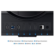 Монитор, Samsung, LS27DG702EIXCI, Odyssey G7 4K, 27", 3840*2160, IPS, 144 Гц, 16:9, 350 кд/м2, 1000:1, 1 мс, 178/178, 1.07 млрд., DP*1, HDMI*2, USB*2, Динамики 10 Вт