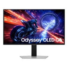 Игровой монитор Odyssey OLED G6 QHD 27" SAMSUNG LS27FG602SIXCI OLED 2K QHD (2560x1440) 500Hz 0.03мс 300кд/м2 1млн.:1xDP, 2xHDMI 2xUSB3.2 1xUSB-B Черный