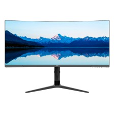 Монитор  34" NPC MP3429-Y, WQHD Curved VA, 165Hz, 1ms, 300 cd/m2, 1000:1, DP/2HDMI, Spk 2x3W