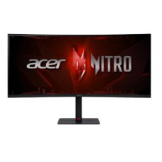 Монитор Acer/Nitro XV345CURXbmiipphx/34 ''/WQHD/3440x1440 Pix/2xHDMI(2.0) 2xDP MM Audio out HDR10/1 мс/300 ANSI люм/4000:1/240 Hz