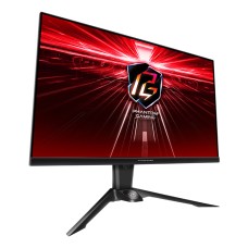 Монитор, ASRock, PG32QF2B, 31.5, 2560x1440, VA, 165ГЦ, 16:9, 550кдм, 3000:1, 178/178, 1мс, Регулировка высоты/ наклона/ вращения, DPx1, HDMIx2, черный