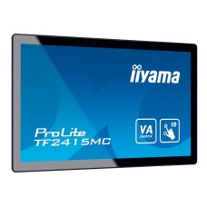 Монитор iiyama TF2415MC-B2LCD 23.8'' [16:9] 1920х1080(FHD) VA, GLARE, TOUCH, 350cd/m2, H178°/V178°, 3000:1, 16.7M, 16ms, VGA, HDMI, DP, USB-Hub, Speakers, Open frame, 3Y, Black