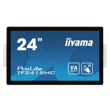 Монитор iiyama TF2415MC-B2LCD 23.8'' [16:9] 1920х1080(FHD) VA, GLARE, TOUCH, 350cd/m2, H178°/V178°, 3000:1, 16.7M, 16ms, VGA, HDMI, DP, USB-Hub, Speakers, Open frame, 3Y, Black