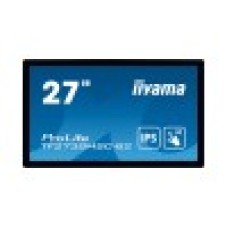 Монитор, iiyama, ProLite PL2738M, TF2738MSC-B2 A, TOUCH, 27", Open Frame, 1920 x 1080, IPS, 16:9, 500 кд/м?, 5 мс, 16.7М, 1000:1, 178/178, DVI*1, HDMI*1, DP*1, Speakers 2 x 3W, landscape, portrait, face-up, Черный