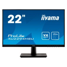 Монитор iiyama XU2294HSU-B1 LCD 21.5'' [16:9] 1920х1080(FHD) VA, nonGLARE, 250cd/m2, H178°/V178°, 3000:1, 80M:1, 16.7M, 4ms, VGA, HDMI, DP, USB-Hub, Tilt, Speakers, 3Y, Black