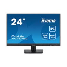 Монитор, iiyama, ProLite PL2493HS, XU2493HSU-B7 A, 23.8", 1920 x 1080, IPS, 100ГЦ, HDMI*1, DP*1, USB*2, 300 кд/м2, 1300:1, 1мс, Регулировка наклона, 100х100 мм,178/178, 16:9, 16.7, Черный