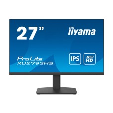 Монитор, iiyama, ProLite PL2793HS, XU2793HSU-B6, 27", 1920 x 1080, IPS, 100ГЦ, HDMI, DP, USB (v2.0 x2), 250 кд/м2, 1000:1, 1мс, Регулировка наклона, 100х100,178/178, 16:9, 16.7, Черный