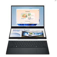 Ноутбук Asus/Zenbook Duo/UX8406CA-PZ079W/1г/Core Ultra 9/285H/2,9 GHz/32 Gb/PCIe NVMe SSD/2000 Gb/No ODD/Graphics/Arc/256 Mb/14 ''/2880x1800/Windows 1