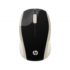 Оптическая беспроводная мышь HP 2HU83AA, 200 Silk Gold, 1000 dpi, USB, 2.4 ГГц, золотистый