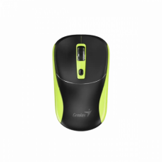 Беспроводная мышь Genius NX-7123 BLK+Green 2.4Ghz/1200dpi/Copilot/31030043403	