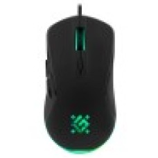 Мышь Defender Arga GM-049, Черный Mouse USB, 3200dpi, 1.5m cable, Black, (52049)