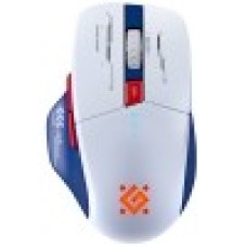 Мышь Defender Tisa GM-126, Белый-синий Mouse USB, 400mAh, 1600dpi, Type-C/­2.4Hz/­BT White-blue, (52126)