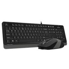 Клавиатура+мышь A4tech Fstyler F1010-GREY, 105 клавиш, 150см, FN 12 Multimedia, 1600 DPI, USB