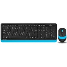 Клавиатура+мышь A4tech Fstyler FG1010-BLUE, 105 клав., FN12 Multim., 2000 DPI, беспроводная 2,4G