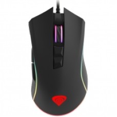 Мышь GENESIS KRYPTON 770 черный оптическая (12000dpi) USB игровая RGB