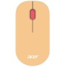 Мышь Acer OMR205 USB, розовый/­бежевый Mouse Wireless, Optical 1200 dpi, 3 button, 1AA, Pink/­beige