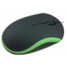 Мышь проводная RITMIX ROM-111 BLACK/GREEN