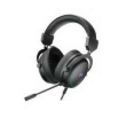 Гарнитура, Rapoo, VH300S, Тип крепления: Дуговые, Микрофон, USB, Длина кабеля 2 м, RGB LED, Игровые, 165 x 105 x 235 мм, Черный