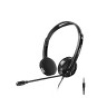 Гарнитура, Rapoo, H101, Тип крепления: Дуговые, Выходная мощность 50мВт, 3.5MiniJack, Длина кабеля 2.2м