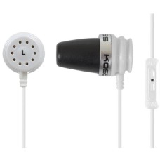 Наушники Koss Spark Plug VCw Noise Isolating White