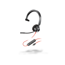 Наушники Poly/Blackwire 3310 Monaural Microsoft Teams Certified USB-C Headset +USB-C/A Adapter