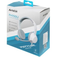 Наушники+микрофон A4tech FH150U White