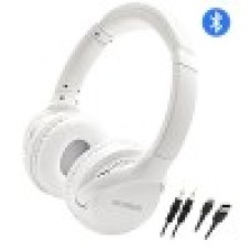 Беспроводная гарнитура Hyundai H-HP101, белый Bluetooth Garnitura 105dB, white