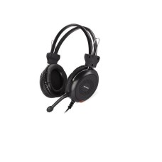 Наушники+микрофон A4tech HS-30i BLACK <1xJack3.5, 20Hz-20kHz, 32 Om, 102dB, 1.8m>