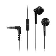 Panasonic RP-TCM55GC-K наушники-вкладыши черные