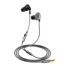 Наушники-вкладыши ORICO SOUNDPLUS-P1-GY <3.5mm, 1.25M, Gray>