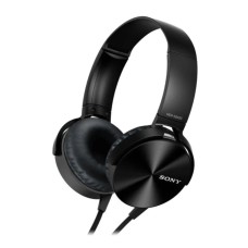 Наушники Sony MDR-XB450AP проводные, mini jack 3.5 mm, Черный