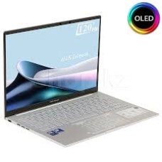 Ноутбук Asus 90NB14W2-M00LP0 Zenbook 14 UX3405CA-PP157W 14" 3К (2880 x 1800) OLED 120Hz/Intel ARL H Core Ultra 9 /16GB/1TB SSD/Intel Arc Graphics/Wi-Fi 7/BT5.4/IR+FHD Camera/BKLT/Windows 11 Home/1Y/Foggy Silver