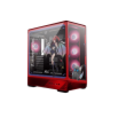 Компьютерный корпус MSI PANO 130R MLG EDITION ATX/mATX/ITX, Back-connect: ATX/mATX Type-C Red