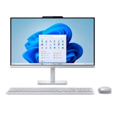 Моноблок Lenovo F0J6003PRU Lenovo A100 23,8'' FHD (1920 x 1080) IPS/Intel N100 up to 3.4GHz (4Cores)/16GB/512GB/Intel UHD Graphics/Wi-Fi 6/BT5.2/Wireless mouse+keyboard/NoOS/1Y/Cloud Grey