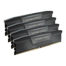 CORSAIR DDR5, 6000MT/s 96GB 4x24GB DIMM, 30-36-36-76, Std PMIC, XMP 3.0, VENGEANCE RGB DDR5 Black Heatspreader, 1.4V