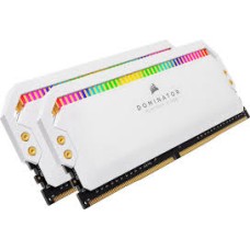 Corsair DOMINATOR PLATINUM RGB 16GB (2x8GB) DDR4 3200 (PC4-25600) C16 1.35V - White