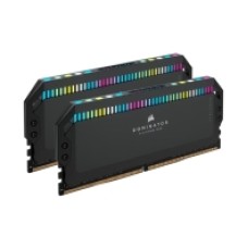Corsair DDR5, 7200MT/s 32GB 2x16GB DIMM, Unbuffered, 34-44-44-96, OC PMIC, XMP 3.0, DOMINATOR PLATINUM RGB DDR5 Black Heatspreader, RGB LED, 1.45V, for Intel 700