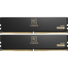 Комплект модулей памяти TeamGroup Team T Create Expert DDR5 32Gb (16x2), 6400MHz, CL40, CTCED532G6400HC40BDC01, Black