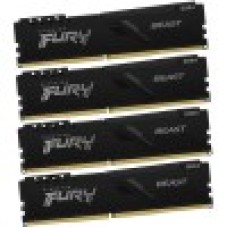 Комплект модулей памяти Kingston Fury Beast, KF432C16BB1K4/­64, DDR4, 64 GB DIMM kit <3200MHz> (4x16GB) CL16	