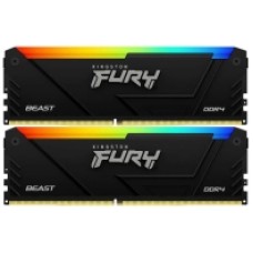 Модуль памяти Kingston Fury Beast RGB KF432C16BB2AK2/32 DDR4 DIMM 32Gb KIT (2x16Gb) 3200 MHz CL16