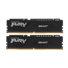Комплект модулей памяти Kingston Fury Beast, KF552C40BB2K2-64, DDR5, 64 GB, Черный DIMM kit <5200MHz> (2x32GB), CL40