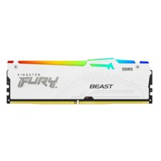 Модуль памяти Kingston Fury Beast, KF556C36BWEA-16, 16 GB Белый DIMM DDR5 <5600MHz> CL36, White