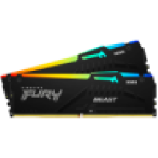 Kingston 16GB 6000MT/s DDR5 CL30 DIMM (Kit of 2) FURY Beast RGB XMP