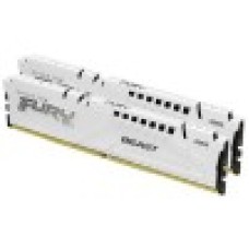 Оперативная память 64GB Kit (2x32) DDR5 6000MHz Kingston FURY Beast White EXPO C30 KF560C30BWEK2-64