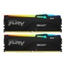 Комплект модулей памяти Kingston Fury Beast RGB, KF568C34BBEAK2-32, DDR5, 32 GB DIMM kit <6800MHz> (2x16GB), CL34