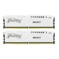 Комплект модулей памяти Kingston Fury Beast, KF568C34BWEK2-32, DDR5, 32 GB, white DIMM kit <6800MHz> (2x16GB), CL34