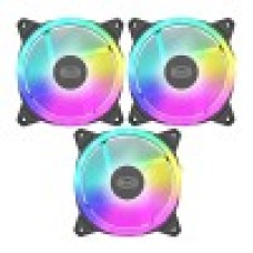 Вентилятор PCCOOLER F3 T120 ARGB 3 IN 1 BK, 12cm Fan kit for case, x 3, 500-1800rpm, 46CFM