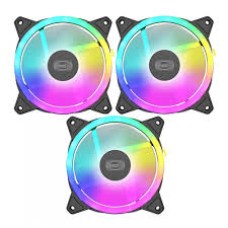 Вентилятор для корпуса PCCooler F3 T120 ARGB BK 3IN1 3x120mm 500-1800 ± 10% RPM Black