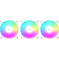 Вентилятор для корпуса PCCooler F3 T120 ARGB WH 3IN1 3x120mm 500-1800 ± 10% RPM White