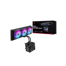 СЖО ASUS ROG Ryuo IV SLC 360 ARGB, movable curved 6.67-inch AMOLED display, 3xARGB FAN, AM5, 1700, 1851, Black, Retail